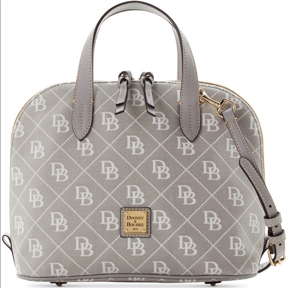 Dooney & Bourke Signature Satchel NWT - Picture 4 of 7